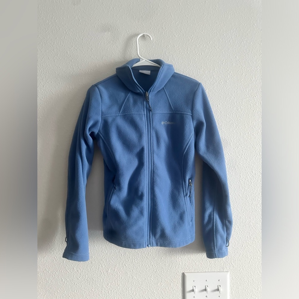 COLUMBIA FLEECE ZIP UP JACKET